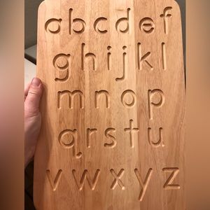Wooden writing board